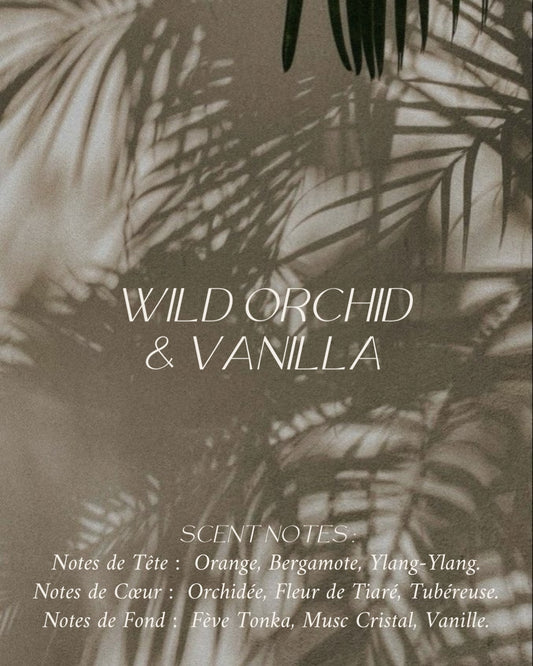 WILD ORCHID & VANILLA CANDLE