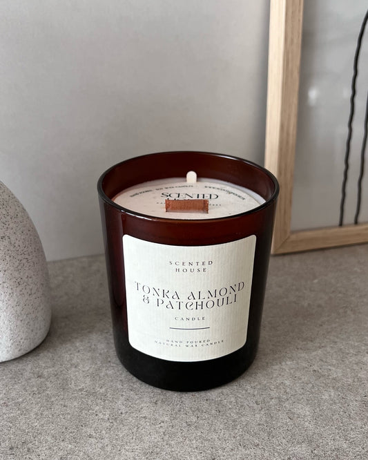 TONKA ALMOND & PATCHOULI CANDLE