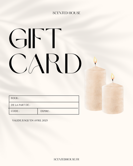 Scented House - Gift Card