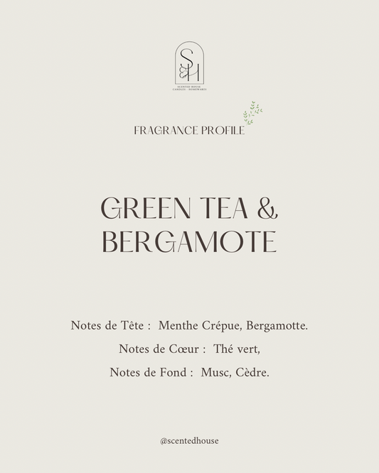 GREEN TEA & BERGAMOTE CANDLE
