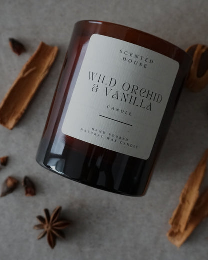 WILD ORCHID & VANILLA CANDLE